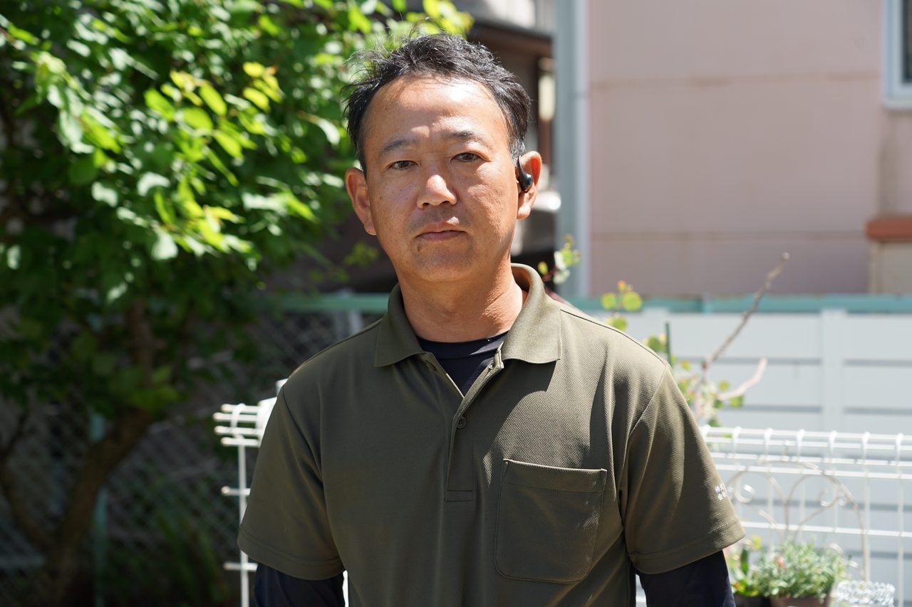 CONNIE'S GARDEN提供、株式会社庭づくり代表の松本悟さん。2026年4月21日撮影